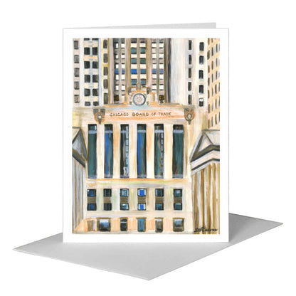 Chicago Board of Trade, Greeting Card (#7674A), A2 Card Front, www.printedcanvas.com