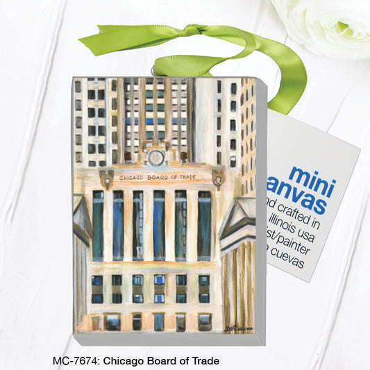 Chicago Board of Trade, Mini Canvas (MC-7674), Front, printedcanvas.com