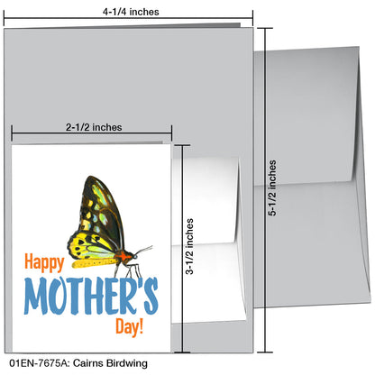Cairns Birdwing, Greeting Card (7675A), Enclosure, printedcanvas.com