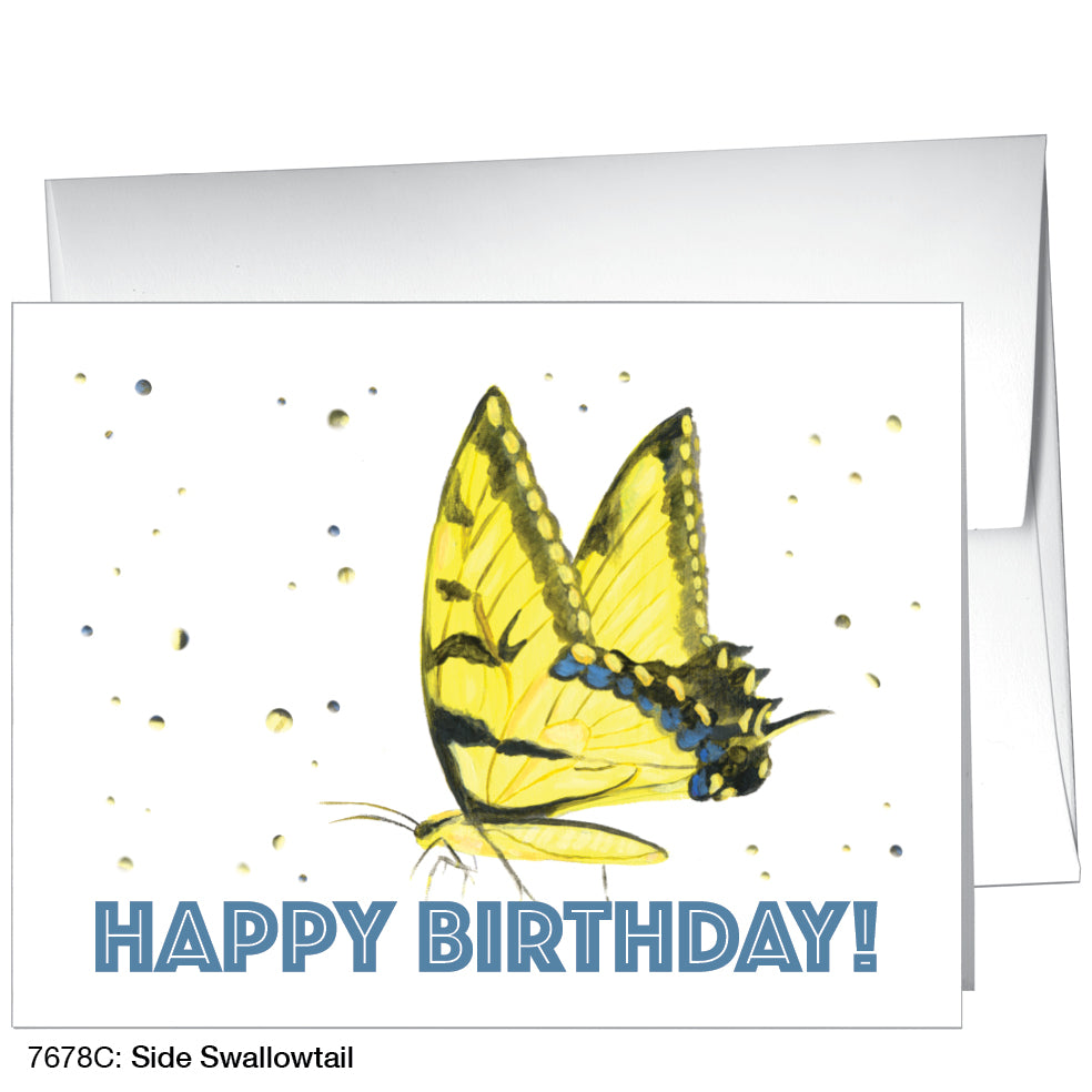 Side Swallowtail, Greeting Card (7678C), A2, printedcanvas.com
