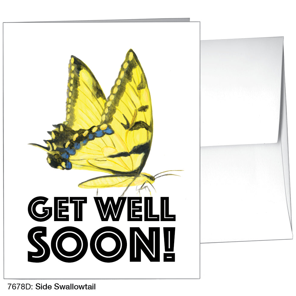 Side Swallowtail, Greeting Card (7678D)