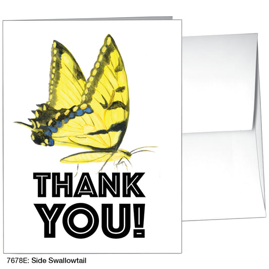 Side Swallowtail, Greeting Card (7678E)