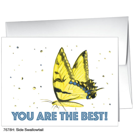 Side Swallowtail, Greeting Card (7678H), A2, printedcanvas.com
