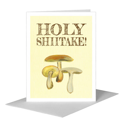 Mushrooms, Greeting Card (#7679B) A2 Card Front, www.printedcanvas.com