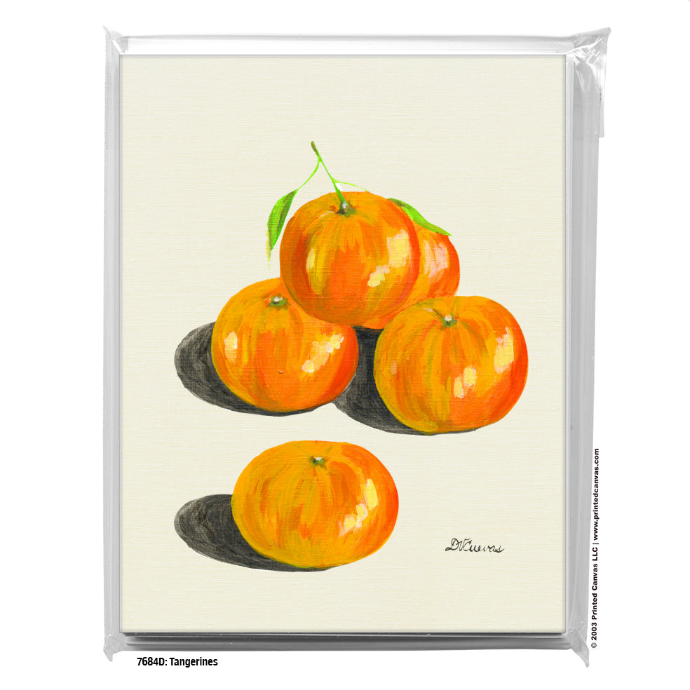 Tangerines, Greeting Card (#7684D)
