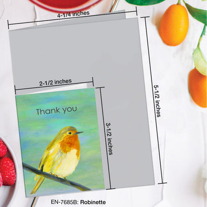 Robinette, Greeting Card (#7685B)