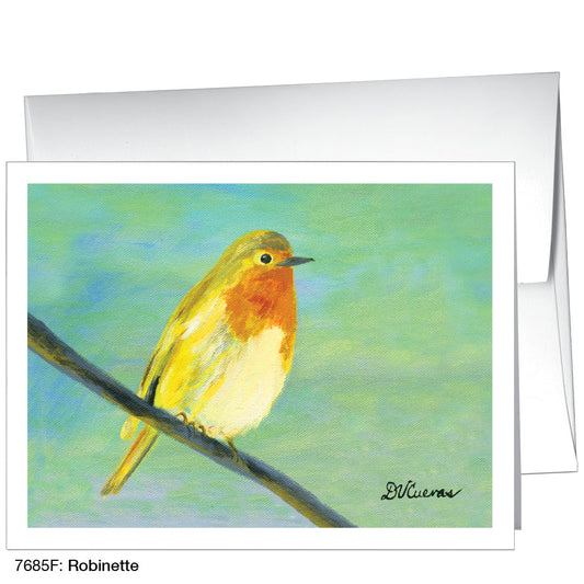 Robinette, Greeting Card (7685F), A2 Card Front, www.printedcanvas.com