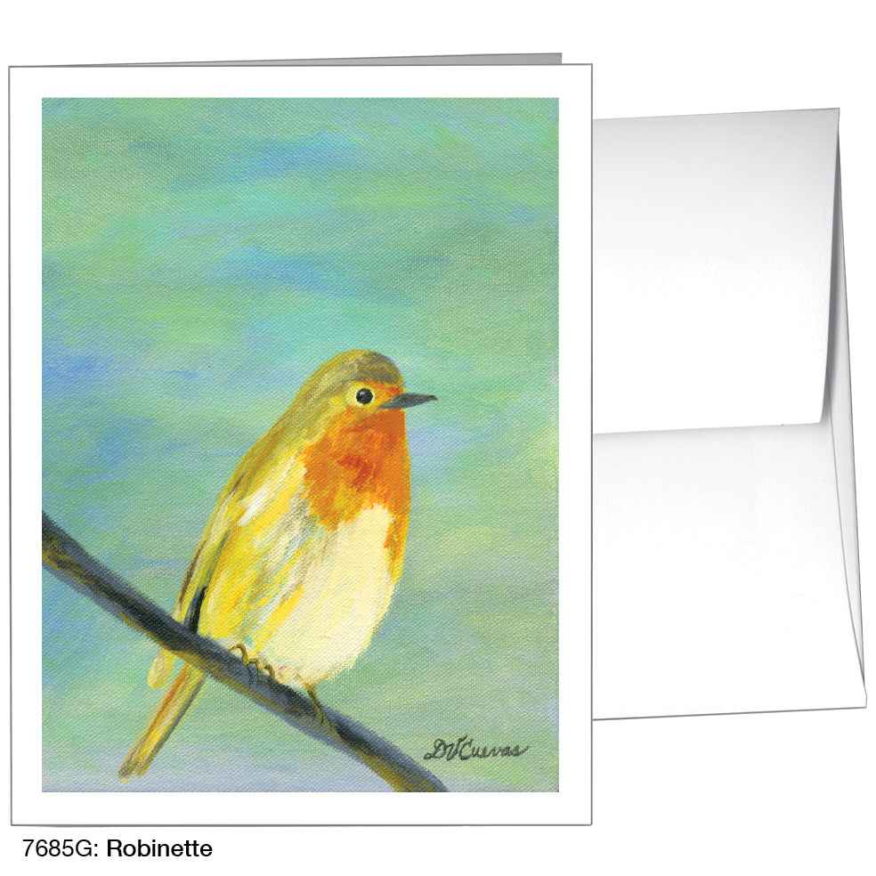 Robinette, Greeting Card (7685G), A2, printedcanvas.com