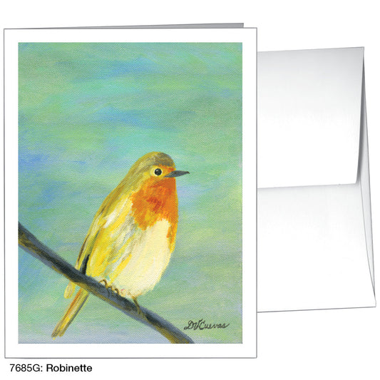 Robinette, Greeting Card (7685G), A2 Card Front, www.printedcanvas.com
