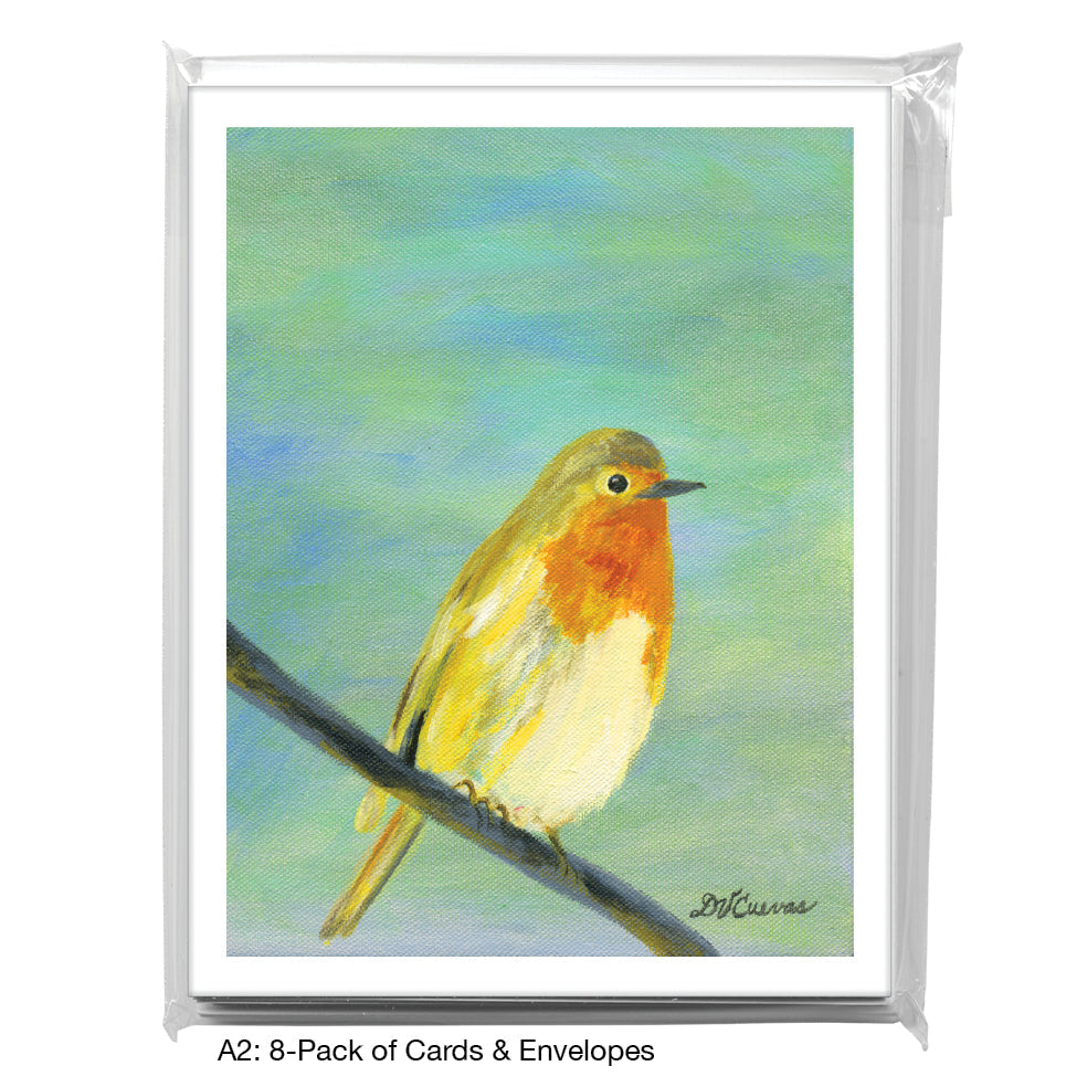 Robinette, Greeting Card (7685G), A2 8-Pack, printedcanvas.com