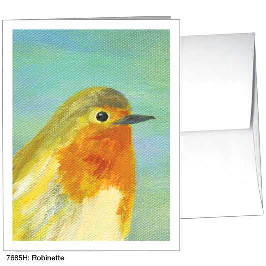 Robinette, Greeting Card (7685H), A2 Card Front, www.printedcanvas.com