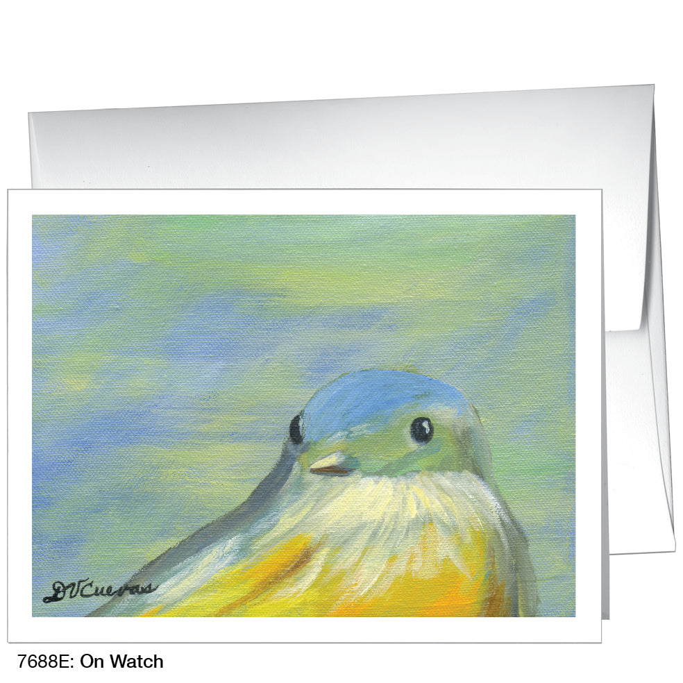On Watch, Greeting Card (7688E), A2, printedcanvas.com