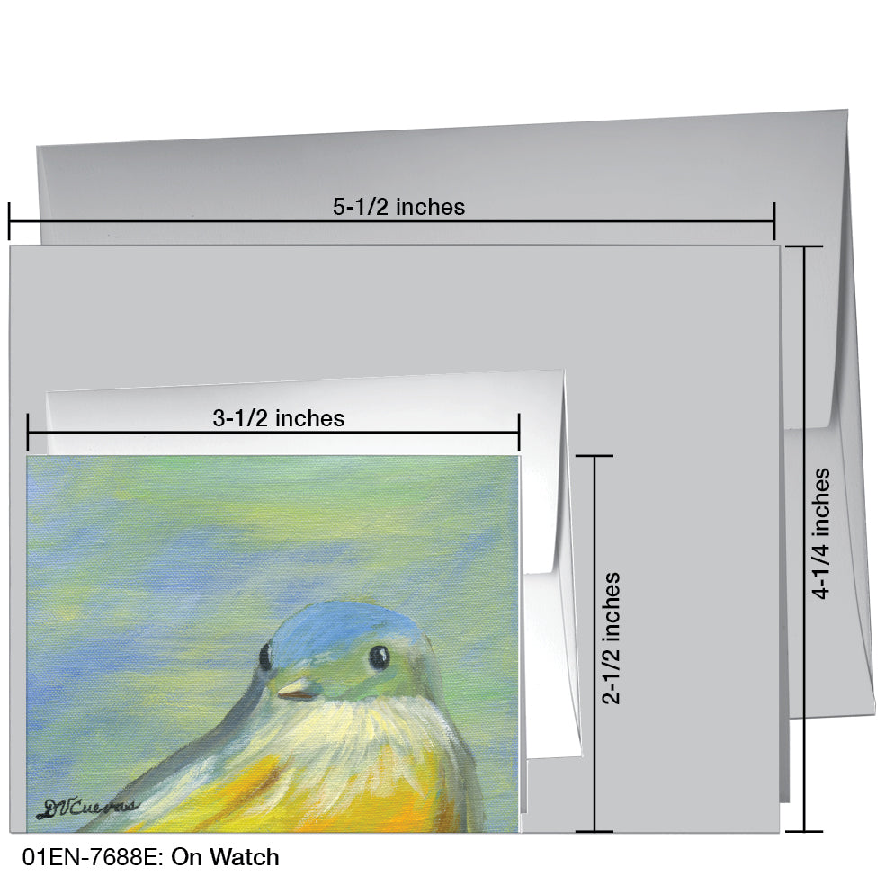 On Watch, Greeting Card (7688E), Enclosure, printedcanvas.com