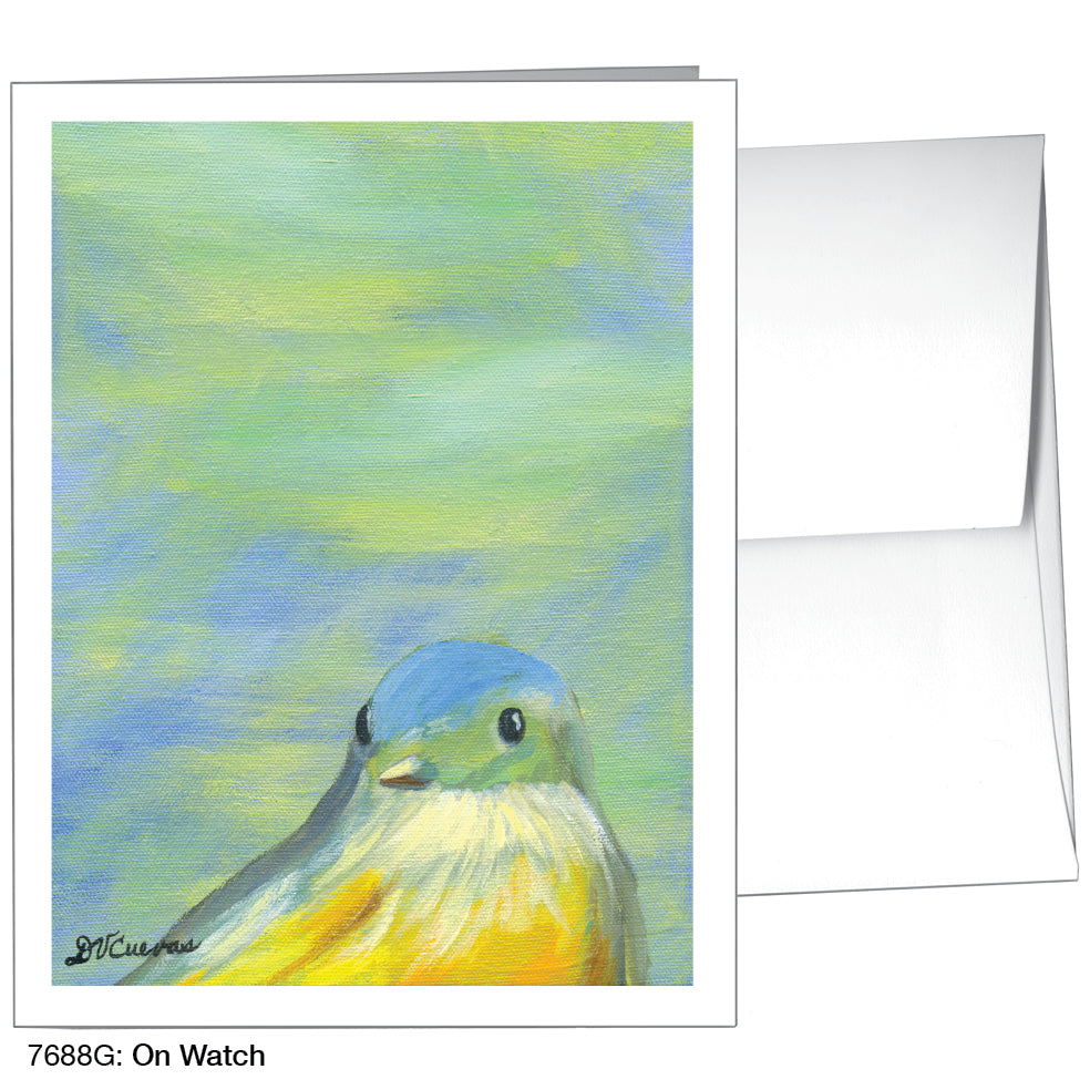 On Watch, Greeting Card (7688G), A2, printedcanvas.com
