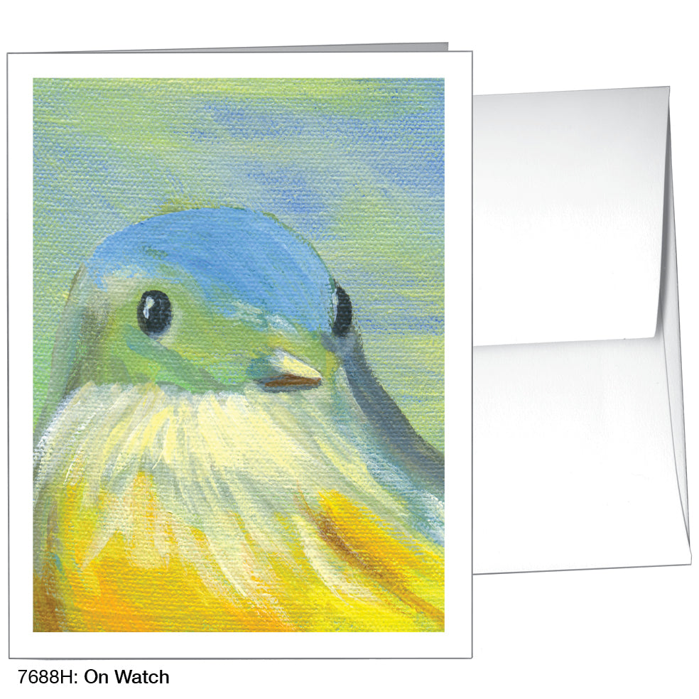 On Watch, Greeting Card (7688H), A2, printedcanvas.com