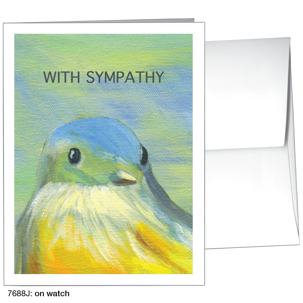 On Watch, Greeting Card (7688J), A2, printedcanvas.com