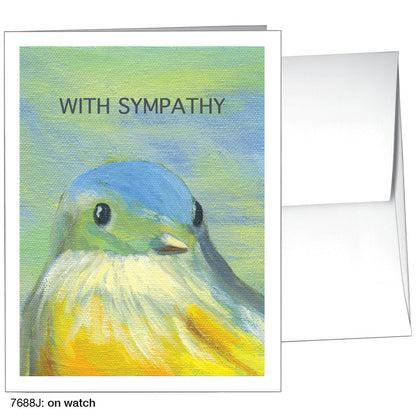 On Watch, Greeting Card (7688J), A2, printedcanvas.com