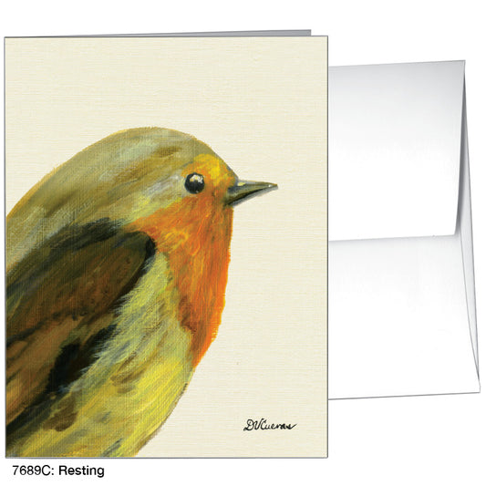 Resting, Greeting Card (7689C), A2 Card Front, www.printedcanvas.com