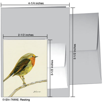 Resting, Greeting Card (7689E)