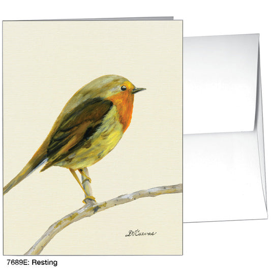Resting, Greeting Card (7689E)
