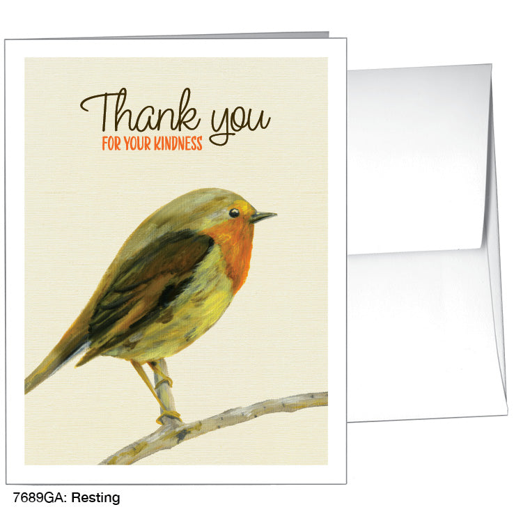 Resting, Greeting Card (7689GA)