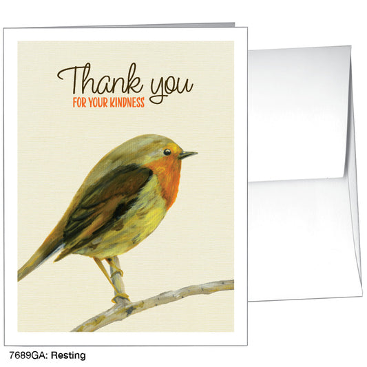 Resting, Greeting Card (7689GA)