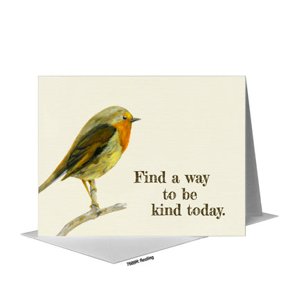 Resting, Greeting Card (#7689H)
