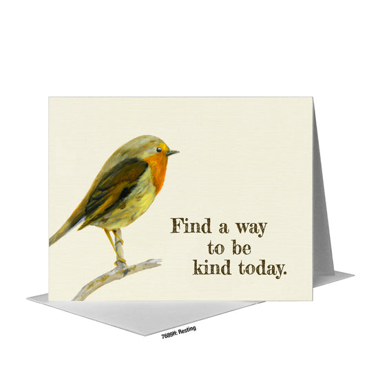 Resting, Greeting Card (#7689H)