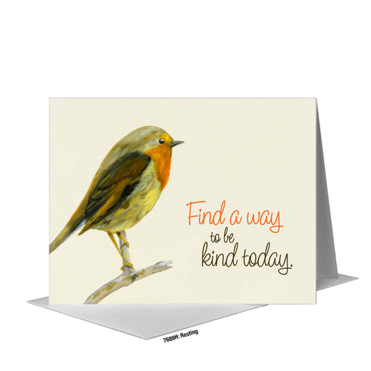 Resting, Greeting Card (#7689H)