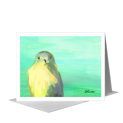 Cornered, Greeting Card (#7690E) A2 Card Front, www.printedcanvas.com