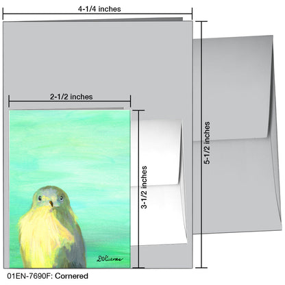 Cornered, Greeting Card (7690F), Enclosure, printedcanvas.com