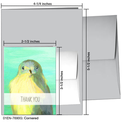 Cornered, Greeting Card (7690G), Enclosure, printedcanvas.com