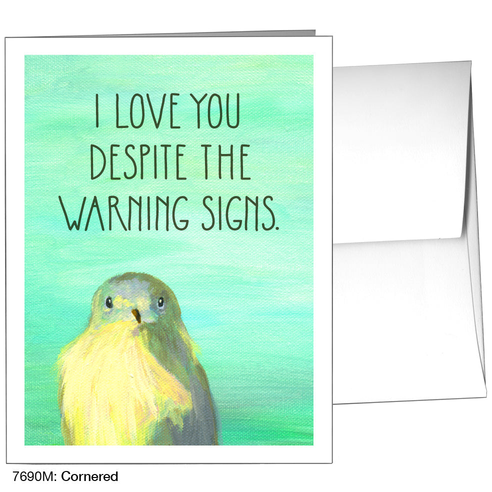 Cornered, Greeting Card (7690M), A2, printedcanvas.com