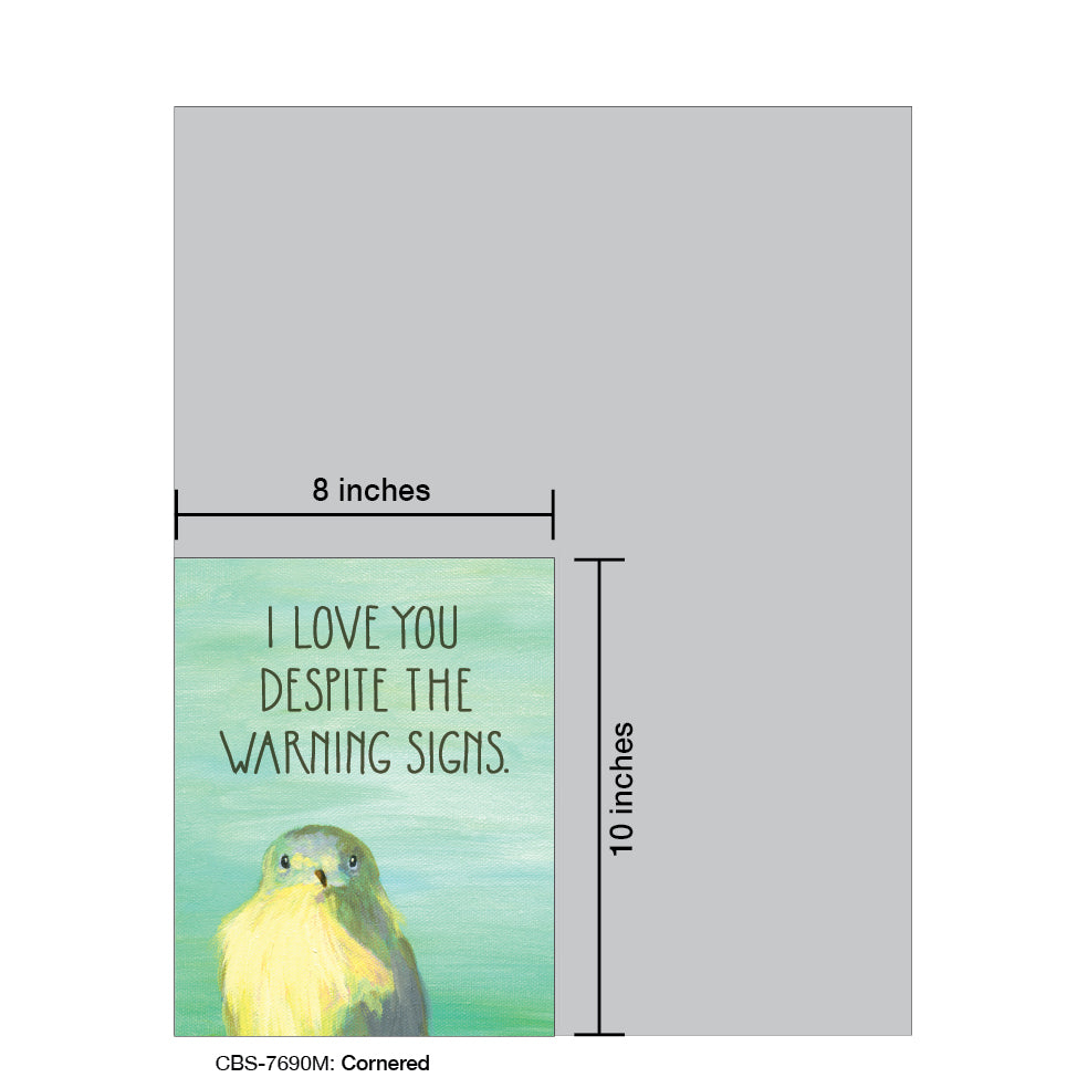 Cornered, Greeting Card (7690M), Enclosure, printedcanvas.com
