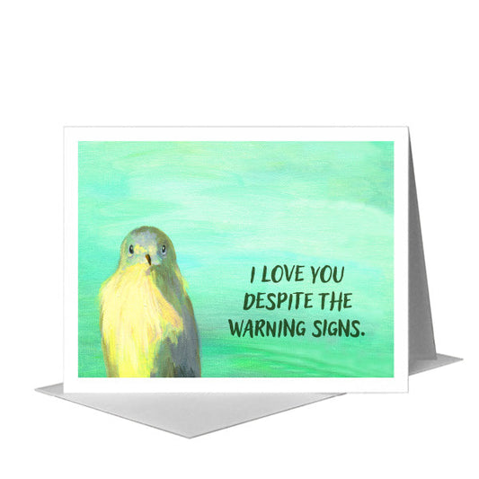Cornered, Greeting Card (#7690MA) A2 Card Front, www.printedcanvas.com