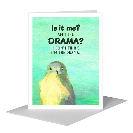 Cornered, Greeting Card (#7690N) A2 Card Front, www.printedcanvas.com