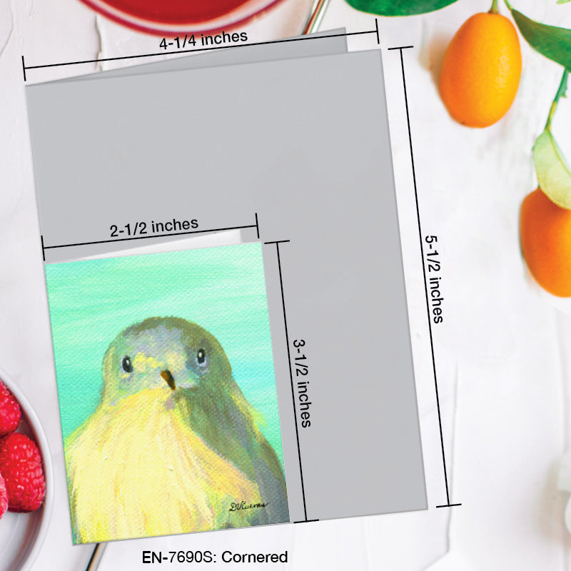 Cornered, Greeting Card (7690S), Enclosure Card, www.printedcanvas.com