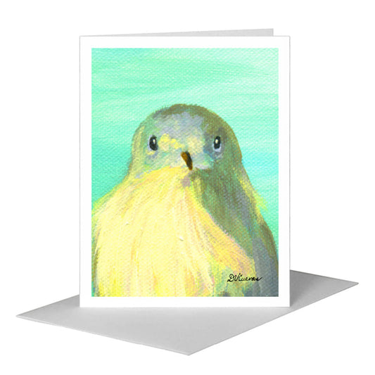 Cornered, Greeting Card (#7690S) A2 Card Front, www.printedcanvas.com