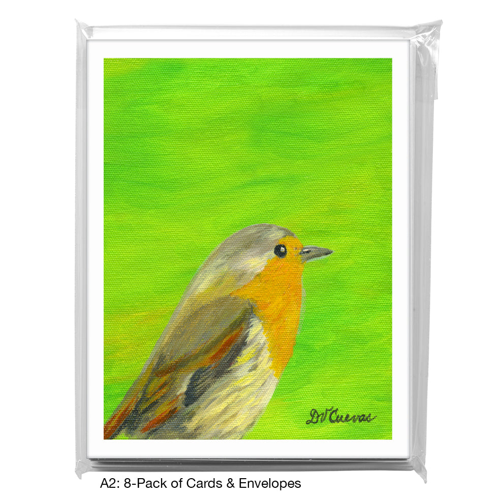 Hint of Orange, Greeting Card (7692D), A2 8-Pack, printedcanvas.com