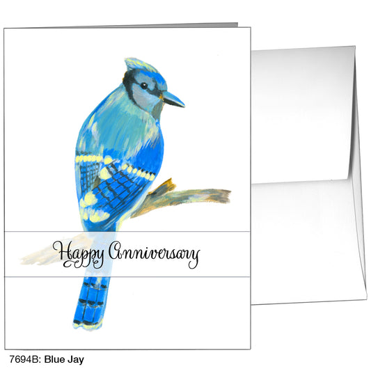 Blue Jay, Greeting Card (7694B)