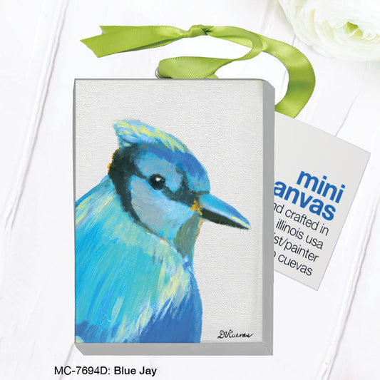 Blue Jay, Mini Canvas (MC-7694D)