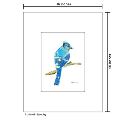 Blue Jay, Print (#7694F)