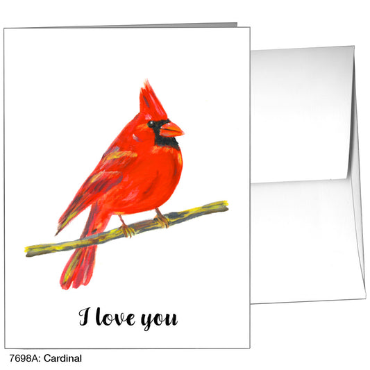 Cardinal, Greeting Card (7698A)