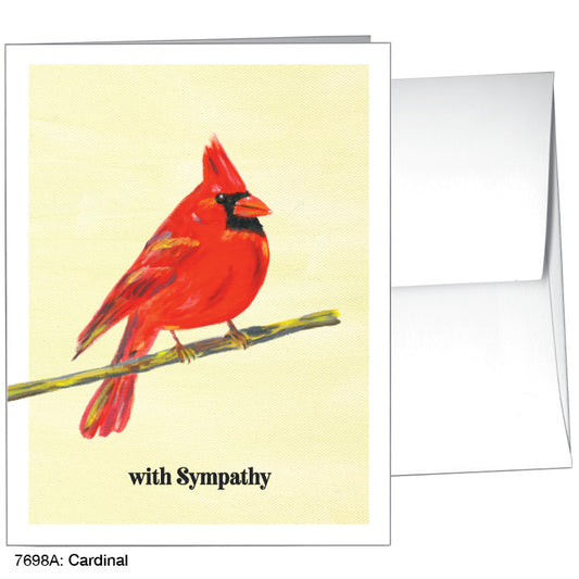 Cardinal, Greeting Card (7698A)