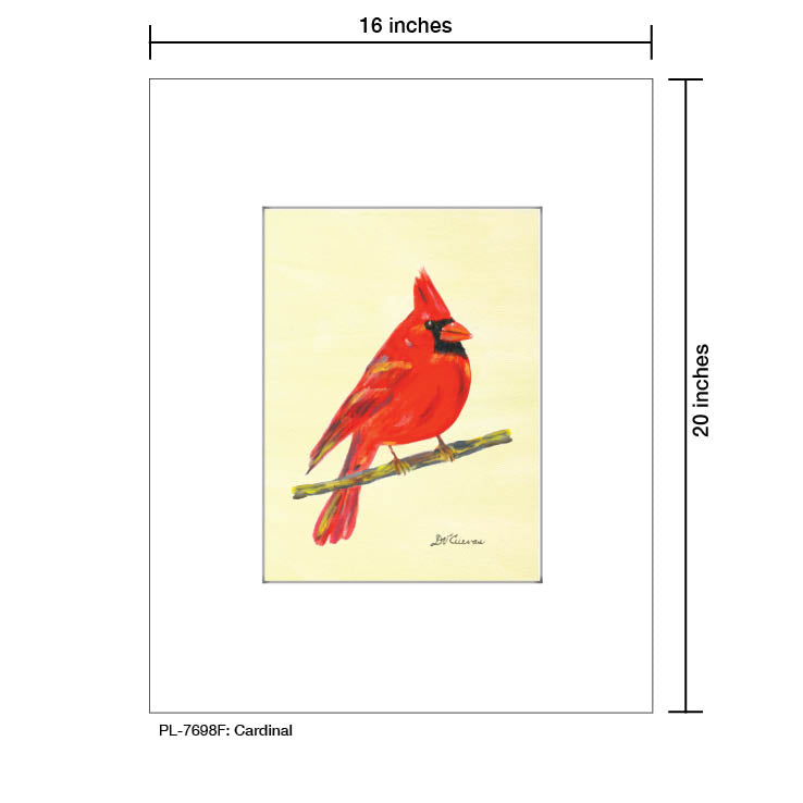 Cardinal, Print (#7698F)