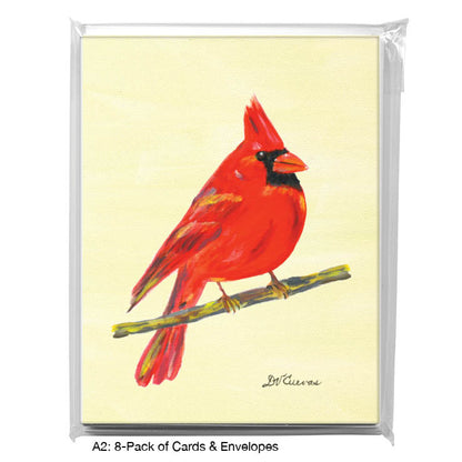 Cardinal, Greeting Card (#7698F), 8-Pack, www.printedcanvas.com