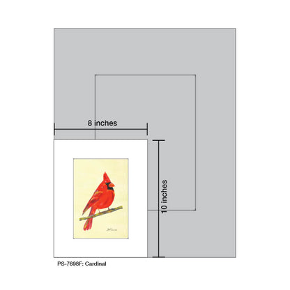 Cardinal, Print (#7698F)