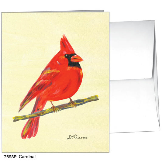 Cardinal, Greeting Card (#7698F), A2 Card, www.printedcanvas.com