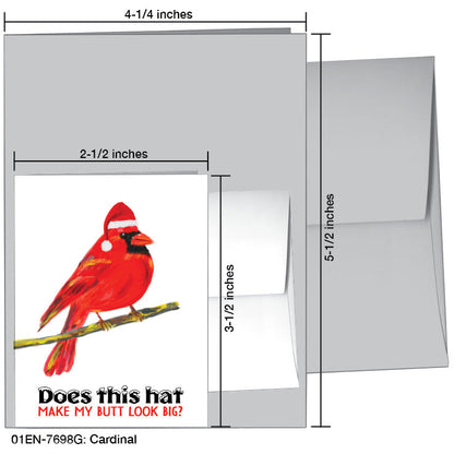 Cardinal, Greeting Card (7698G)