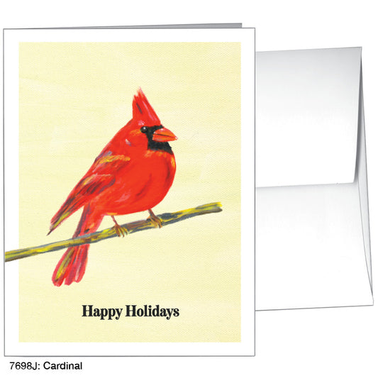 Cardinal, Greeting Card (7698J), A2 Card, printedcanvas.com